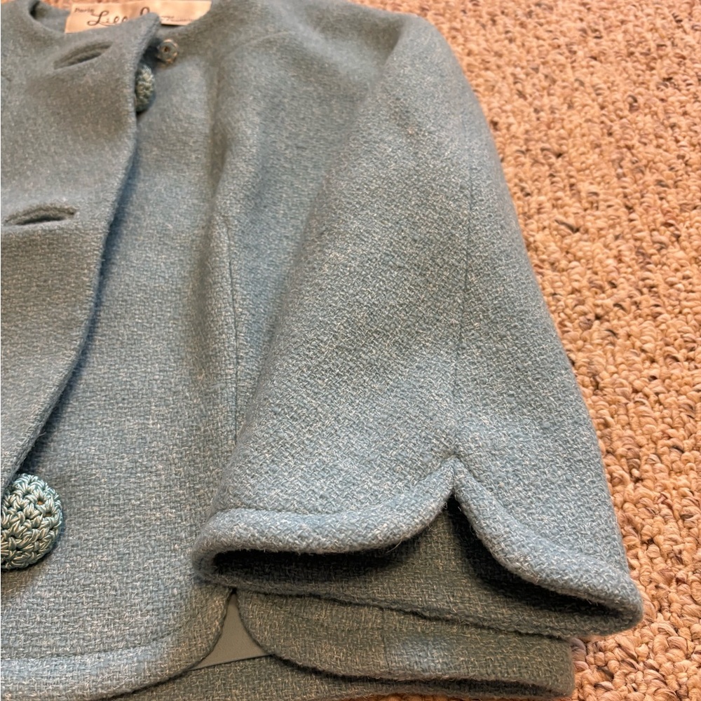 Vintage baby blue skirt suit - Picture 15 of 16